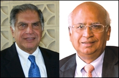 Ratan Tata and S Ramadorai